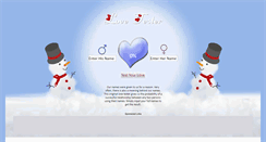 Desktop Screenshot of love-tester.com